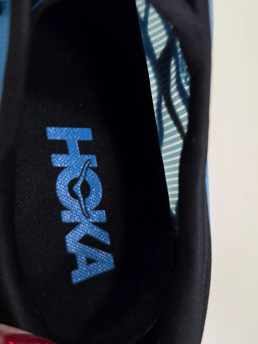 Hoka UNISEX Cielo X 1 2.0 Blue & Black Cush Road Running Shoes W 11.5, M 10 NWOB